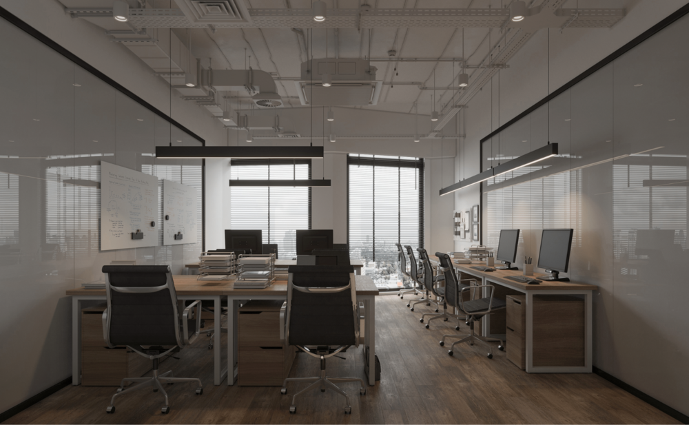 không gian làm việc coworking
